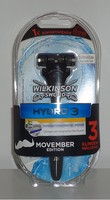 Wilkinson Hydro 3 Nassrasierer Rasierer + 3 Rasierklingen 