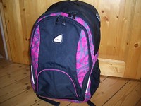 Walker Schulrucksack, Inspiration, schwarz-fuchsia