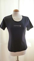 Shirt     COMMA     Gr.40 schwarz   mit Aufschrift