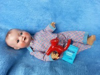 Alte große Sonneberger Massepuppe, Baby, Kleinkind