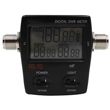 Nissel Rs-70 Digital Swr Power Standing-Wave Meter1.6-60Mhz Hf 200W 2 Way Rad