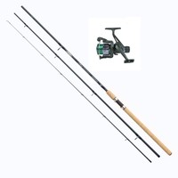 Jenzi Float Friedfisch und Forellensteckrute (12-35g) 3,60 m + NGT Rolle + 