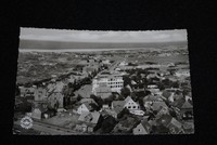 Luftbild AK Ansichtskarte 1959 Insel Langeoog Nordsee an Hedwig Uphoff Bielefeld