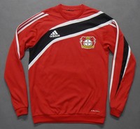 ADIDAS Bayer 04 Leverkusen Sweatshirt 2009-10 CLIMAWARM - size: S