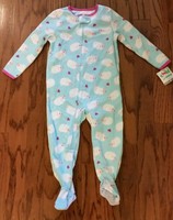 Toddler Girls Child Of Mine CARTER'S Brand One-Piece Pajamas - Size 3T - NEW