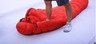 Super light mummy adult outdoor duck down camping sleeping bag 1500g fills