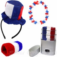 Fan Paket Kroatien Croatia Schminkstift Armband Haarreif Blumenkette KRO-SET8