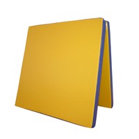 Grevinga® KIDS Turnmatte klappbar | 200 x 100 x 6 cm | GELB - BLAU | RG 35 