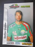 16230 Stiebler SC Magdeburg Handball original signierte Autogrammkarte