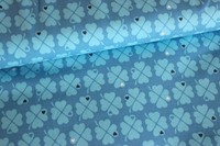 Jersey byGraziela Klee türkis/blau Pumhose Beanie Handmade