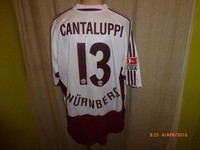 1.FC Nürnberg Adidas Trikot 05/06 "mister+ lady jeans" + Nr.13 Cantaluppi Gr.XXL