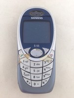 SIEMENS S55 S 55 Handy graublau defekt