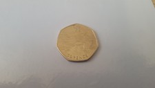 London Olympics fifty pence coin swimming