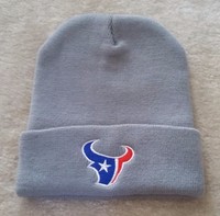 NFL Beanie Wollmütze Houston Texans Grau oder Schwarz