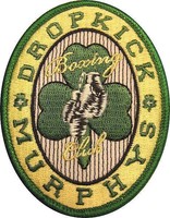 DROPKICK MURPHYS AUFBÜGLER / EMBROIDERY PATCH # 1 "BOXING CLUB"