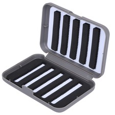 Waterproof Plastic Foam Fly Fishing Lure Bait Hook Storage Case Box Accessory