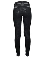 Mink Reithose 36 Schwarz ORIENTAL Silikonbesatz Neu