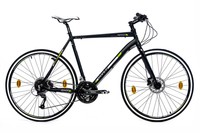 Leader Aeron 2.0 28 Zoll Crossbike Crossrad Sportrad Herren Schwarz (2016)
