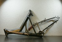 Steppenwolf Tycoon CT Rahmen mit Rock Shox Dämpfer Kult Retro Deutscher Rahmen