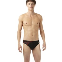 SPEEDO BADEHOSE PLACEMENT 5CM BRIEF SCHWIMMHOSE HERREN SCHWARZ RESTSTÜCK!