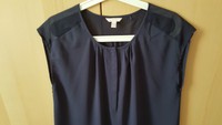 Esprit Bluse / Tunika, navy, blau, Gr. 40, sehr süß, wie neu!