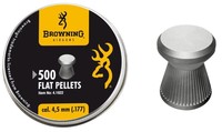 500 Browning Diabolos Diabolo 4,5mm Flachkopf für Luftgewehr oder Luftpistole