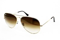 Ray-Ban Sonnenbrille/Sunglasses AVIATOR LARGE METAL RB3025 001/51 58 135+Etui #*
