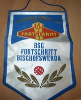 Fussballwimpel – BSG Fortschritt Bischofswerda – Fussball-Oberliga 1986/87