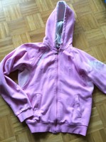 Jogging Sweatshirt Trainings Sport Jacke Nike weiß/rosa Gr. 44 / XL