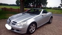 MERCEDES DAIMLER  SLK KOMPRESSOR 171 TOP ZUSTAND SILBER SCHWARZ