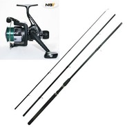 Matchrute Angelset Rute 3,00 m und Rolle fertig bespult mit Schnur