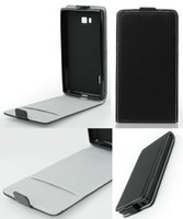 Hülle Schutz Fliptasche Klapptasche Tasche f Samsung Galaxy Xcover 3 G388 