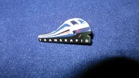 50 x Transrapid Bahn Pin - 50 Stück - Anstecker - Button Magnetschwebebahn
