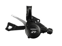 Fahrrad Schalt Hebel Shimano Deore XT SL M 770 3 fach links 1800 mm Zug schwarz