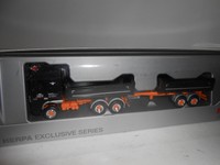 Herpa DAF XF 105 TLS Transport Logistik Wendlingen Baukipper Tandem Hängerzug