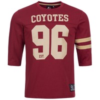 Phoenix Coyotes NHL Majestic Fortier Heavyweight Eishockey Shirt Herren neu