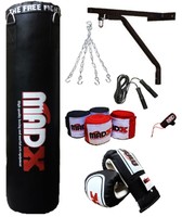 Boxsack Gefüllt MADX 122cm/152cm Kette Halterung Handschuhe Seil