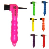 HAAS Hufkratzer JOKER mit stabiler Bürste ~ Hufräumer ~ Hufpick ~ div. Farben