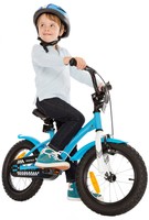 PROMETHEUS Kinderfahrrad 12 Zoll Jungenfahrrad Blau Stützräder ab 3 Jahren 2016