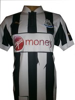 Original Puma Trikot Newcastle United Home,schwarz weiß,2012/2013,Gr.L,NEU & OVP