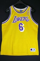 RARE Eddie Jones LA LAKERS Gr XL SZ 48 NBA Trikot Basketball Jersey Champion