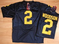 NCAA Authentic College Jersey/Trikot MICHIGAN WOLVERINES #2 Charles Woodson navy