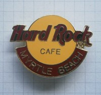 HARD ROCK CAFE MYRTLE BEACH YELLOW LOGO ... Pin (K1)