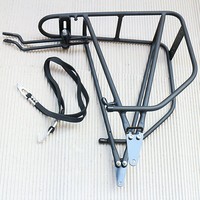 GEPÄCKTRÄGER XLC RP-R03 FÜR 28" - ALU - MATT SCHWARZ - MAXIMAL 25 KG