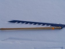 Fish's Ice Saw - Cut Spearing & Fishing Holes In The Ice With Ease - New