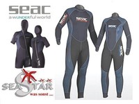 Designer 7mm Halbtrocken Tauchanzug Seac Sub i-Flex, superwarm modisch D u.H Neu