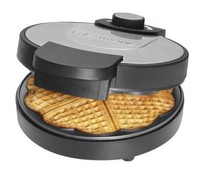 Clatronic WA 3492 Waffeleisen Silber/Schwarz