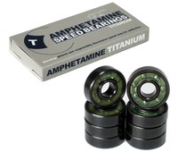 AMPHETAMINE TITANIUM - Rostfreie Kugellager für Skateboard / Longboard
