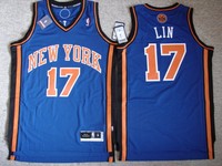 NBA Trikot/Jersey Revolution30 Swingman NEW YORK NY KNICKS Jeremy Lin #17 blau
