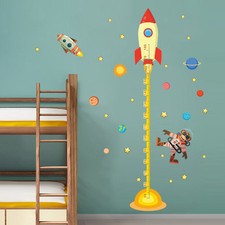 מדבקת קיר טיל מגניב למדידת גובה